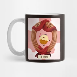 Dessert Tarot card-The World Mug